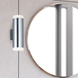 Applique murale moderne chromée, Spjald, 4W, 3000K LED, IP44