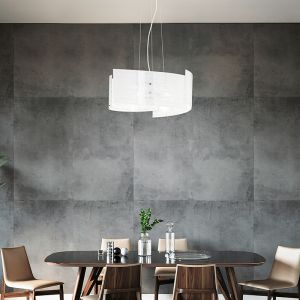 Suspension design blanche, Anna