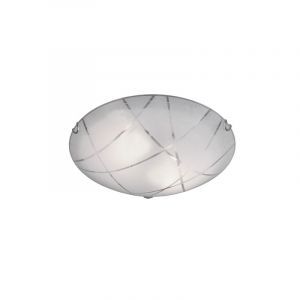 Lampe plafond moderne blanche, Fortes