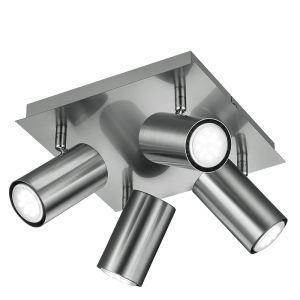 Spot plafond moderne nickel, Kaso