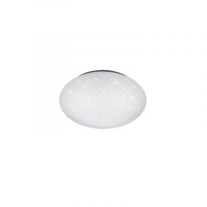 Lampe plafond en plastique blanche, Vanysia, 18W, 4000K LED, IP44