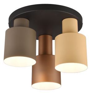 Plafonnier moderne taupe, Amila