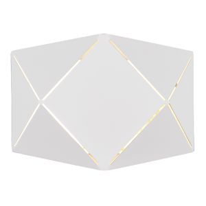 Applique murale moderne blanche, Soloro, 6W, 3000K LED