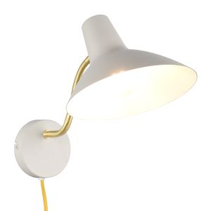 Applique murale classique blanche, Merit