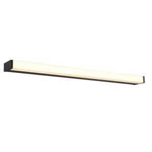 Applique salle de bain moderne noire, Celesta, 12W, 3000K LED, IP44
