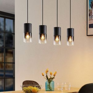 Suspension moderne grise, Amadi