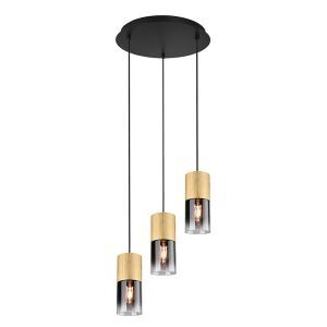 Suspension moderne laiton, Amadi