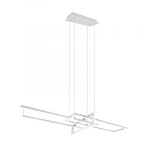 Suspension moderne blanche, Hatun, 34W, 4000K LED