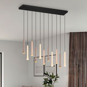 Suspension moderne noire, Albartus, 3W, white switch LED, gradable en 3 étapes