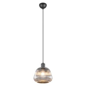 Suspension moderne noire, Meriem