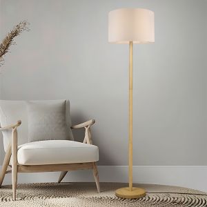 Lampadaire bois, Caya, avec interrupteur