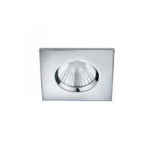 Spot encastré salle de bain moderne chromé, Iman, 5W, 3000K LED, IP65