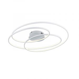 Lampe plafond moderne blanche, Sabra, 50W, 3000K LED
