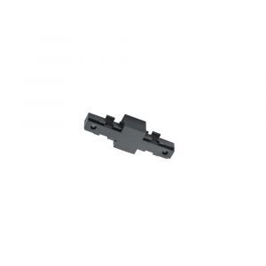 Isolateur pour éclairage sur rail biphasé, plastique, noir