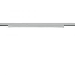 Lampe à pince grise Chloé pour éclairage sur rail biphasé