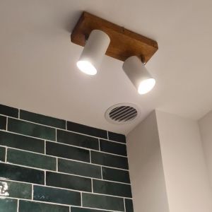Spot plafond moderne blanc, Kaso