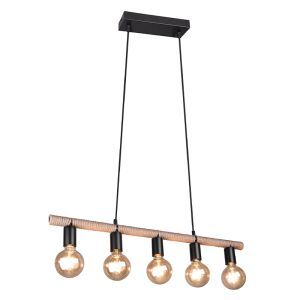 Suspension moderne noire, Mikail