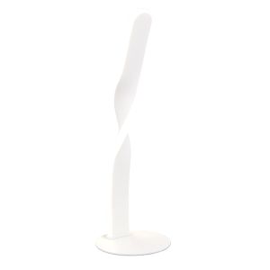 Lampe de table design blanche, Quirinus, 10W, 4000K LED, avec interrupteur