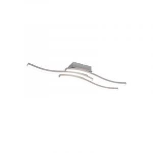 Plafonnier moderne nickel, Go, 5W, 4000K LED