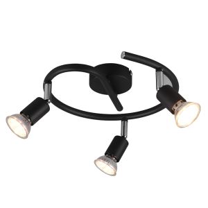 Spot plafond moderne noir, Belal