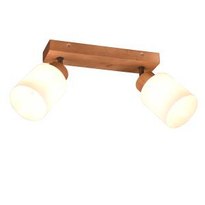 Spot plafond en bois marron, Myron