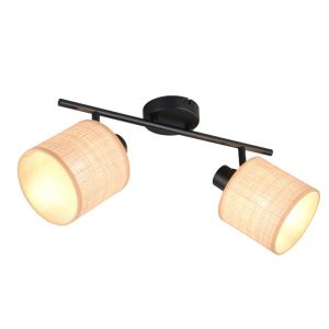 Spot plafond rustique crème, Peder