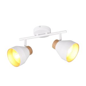 Spot plafond moderne blanc, Riette