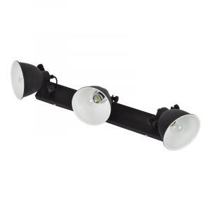 Spot plafond noir industriel, Redon