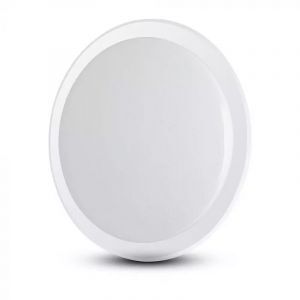 Plafonnier connecté blanc moderne, Lean, 40W, couleur réglable LED
