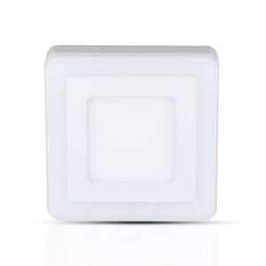 Luminaire escalier blanc en plastique, Haley, 8W, 3000K LED, IP54
