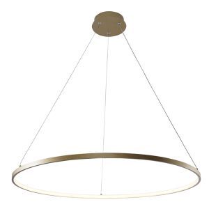 Suspension dorée design, Kubra, 36W, blanc chaud à froid réglable LED