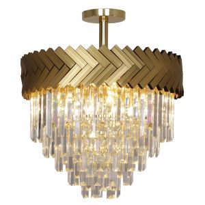 Plafonnier doré design, Jetske