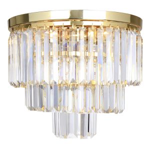 Plafonnier doré design, Kajol