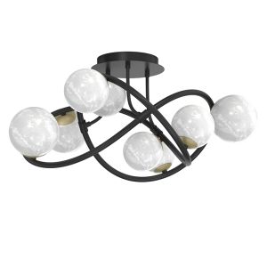 Plafonnier blanc moderne, Moritz