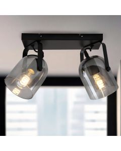Spot plafond gris design, Clyde