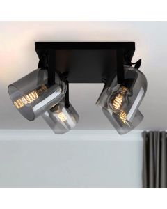 Spot plafond gris design, Clyde