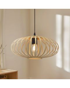 Suspension en bambou marronne, Lieve