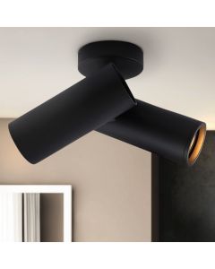 Spot plafond noir moderne, Nadi
