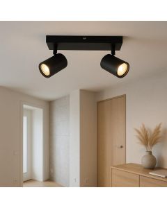 Spot plafond noir moderne, Elena
