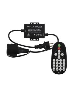 Variateur pour guirlande guinguette, 1500W, IP44, avec télécommande