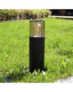 Luminaire extérieur noir moderne, Sanel, IP44