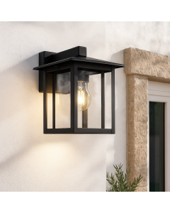 Luminaire extérieur noir moderne, Amalie, IP54