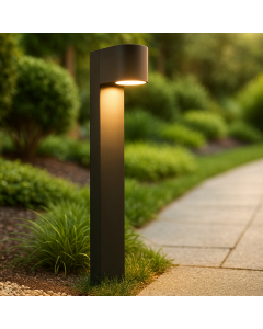 Luminaire extérieur noir moderne, Corina, IP54