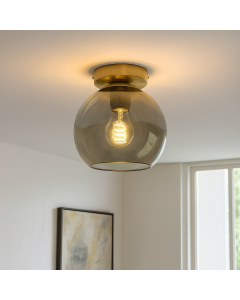 Plafonnier gris design, Giada