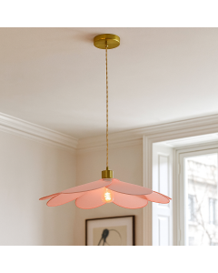 Suspension rose rustique, Nena