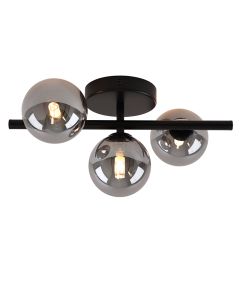 Plafonnier gris design, Remo