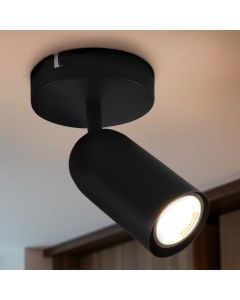 Spot plafond noir moderne, Jacey