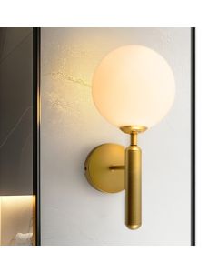 Applique salle de bain laiton moderne, Tiemen, IP44