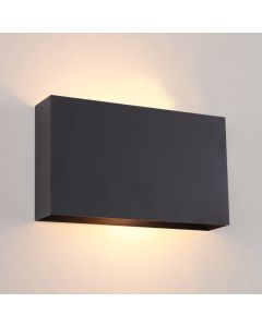 Applique murale noire moderne, Perry