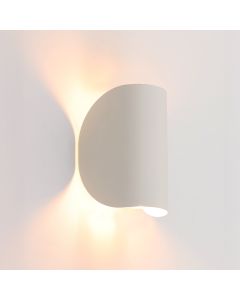 Applique murale blanche moderne, Salomon